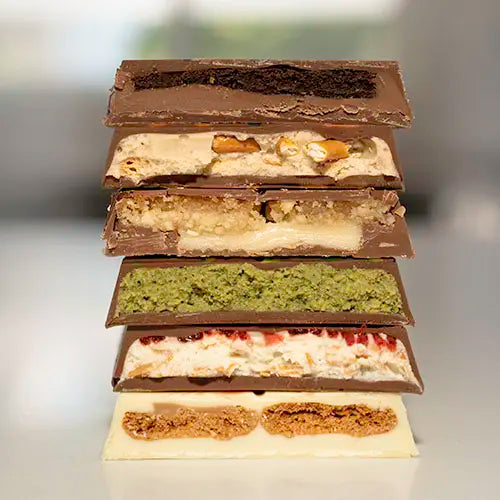 Viral Dubai Milk Chocolate Pistachio Kunafa Ultimate Chocolate Bar Experience Dessert Indulgence