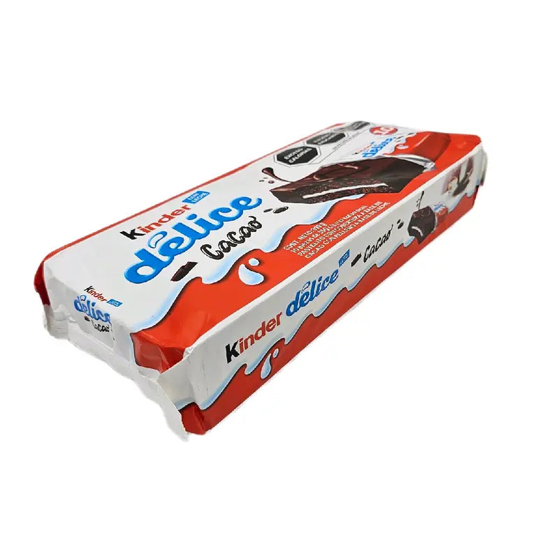 KINDER DELICE CACAO - Dark chocolate brownie with cocoa cream 10 pieces display box