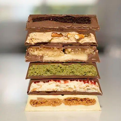 Viral Dubai Salted Caramel Pretzel Creme Crush Ultimate Chocolate Bar Experience